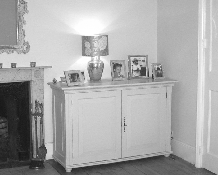 Back to Twin French-Style Cabinets